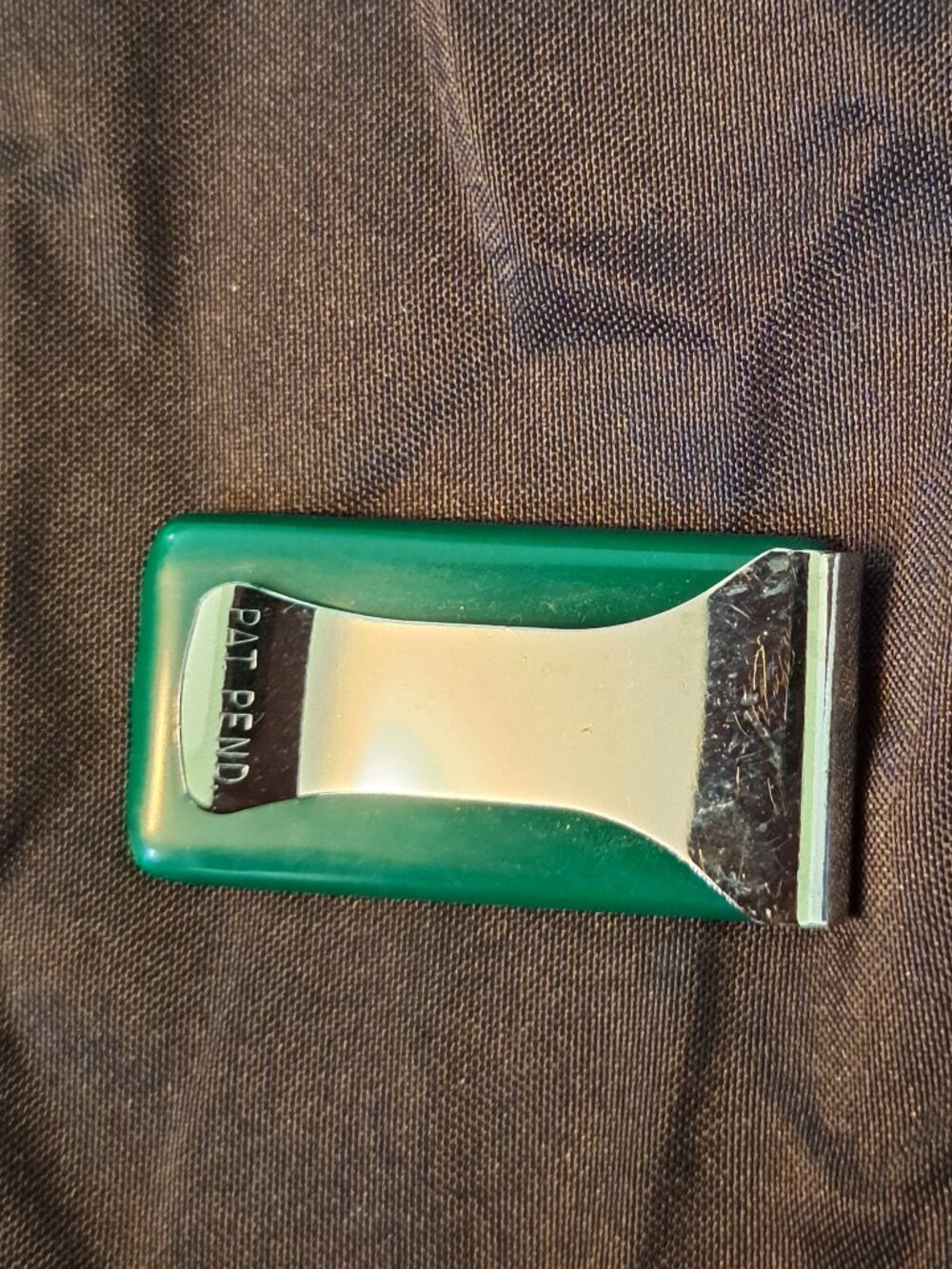 Vntg John Deere "Harvester Works" keychain & Maximizer Combines money clip - Picture 4 of 7